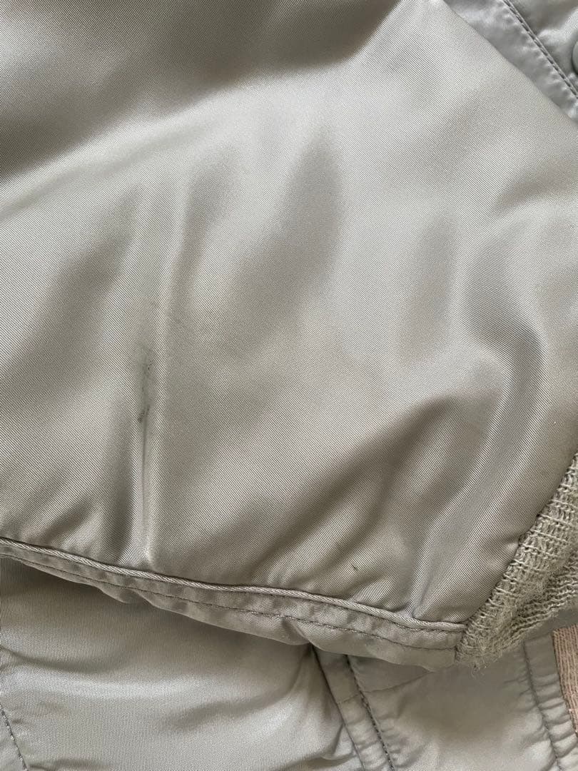 USA製 スピワック N-2B フライトジャケット シルバーグレー n2b