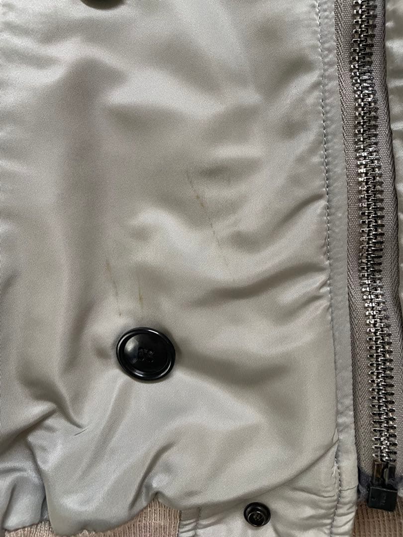 USA製 スピワック N-2B フライトジャケット シルバーグレー n2b