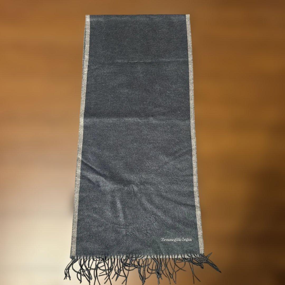 Ermenegildo Zegna 100%シルクマフラー 新品未使用 ゼニア