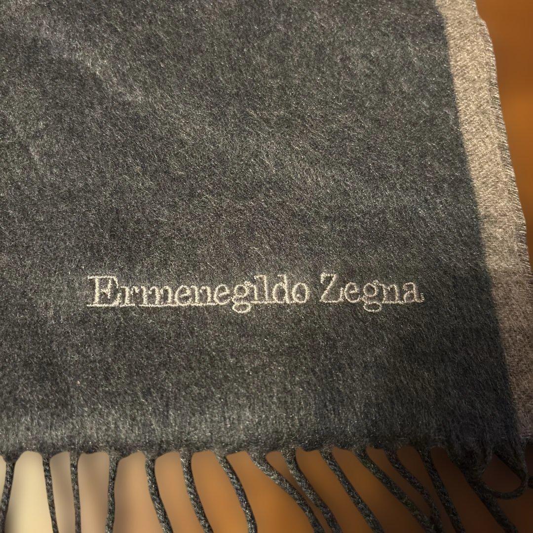 Ermenegildo Zegna 100%シルクマフラー 新品未使用 ゼニア
