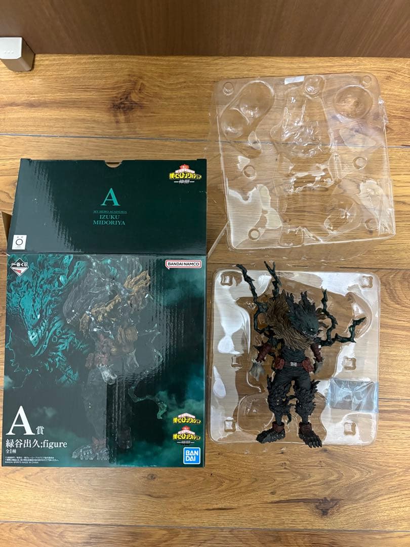 一番くじ　僕のヒーローアカデミア　仲間　A賞　緑谷出久　 黒デク