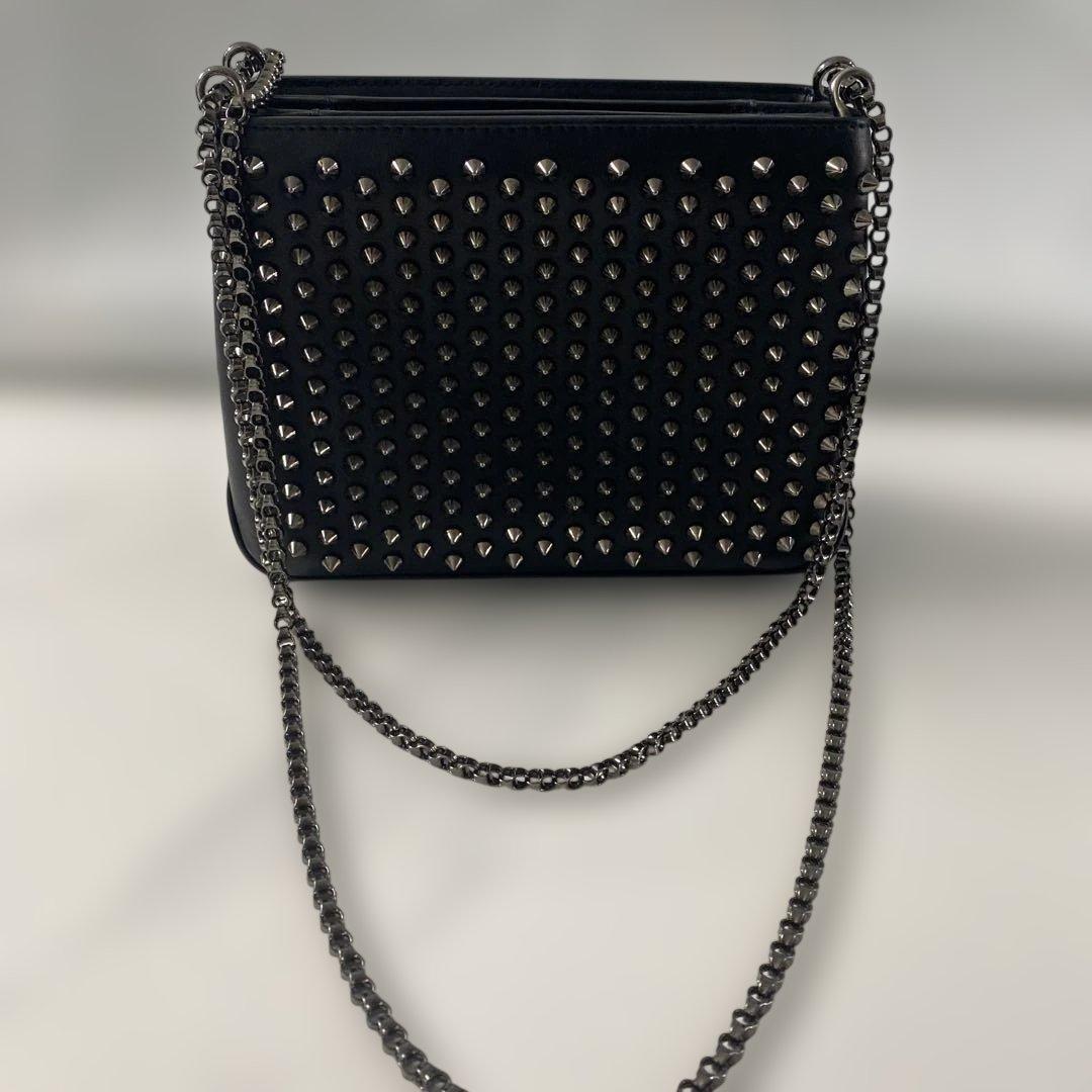 クリスチャン・ルブタン チェーン ショルダー バッグ トリルビ