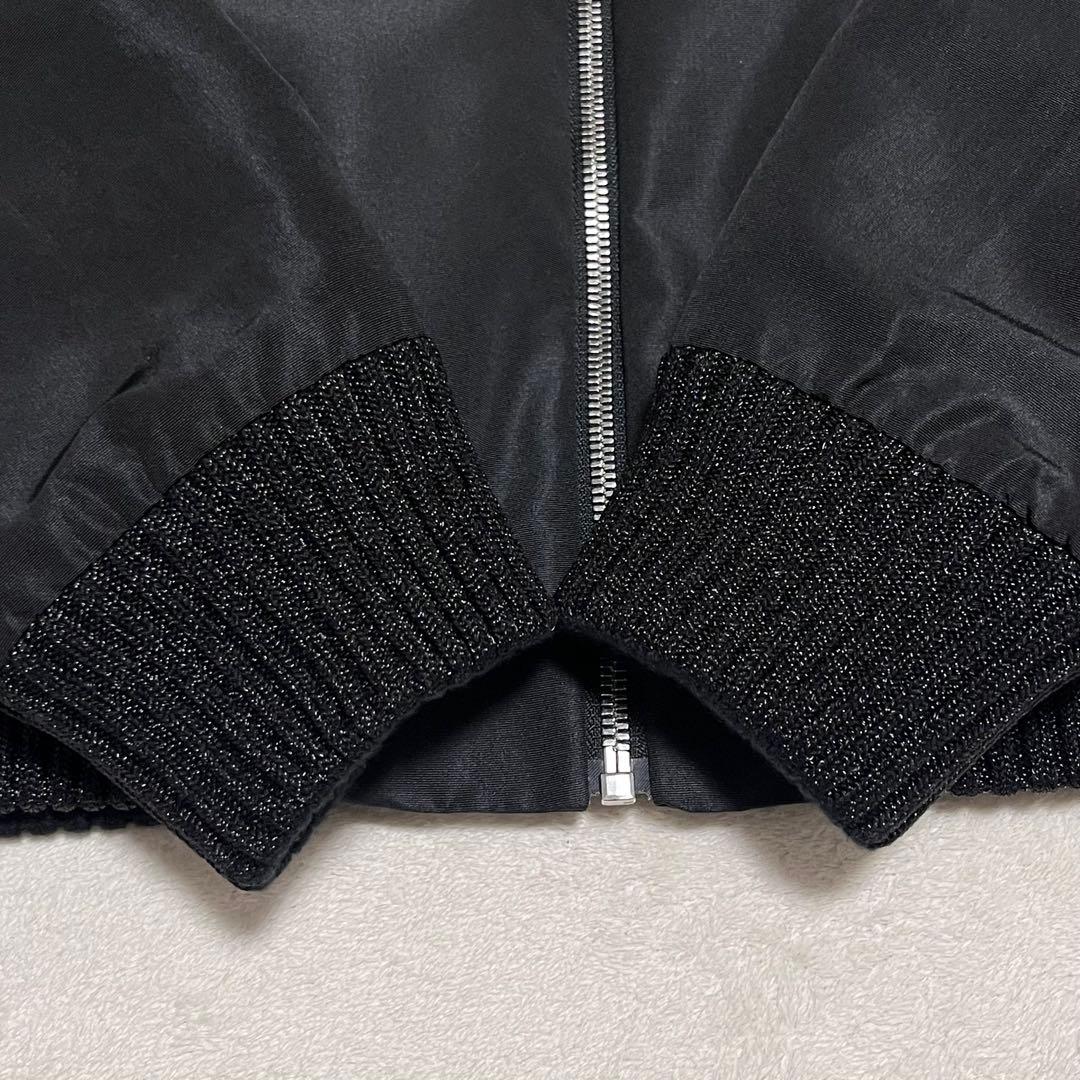 【美品・入手困難デザイン】 グッチ 花柄刺繍 シルク混 袋付き 完売 ジャケット