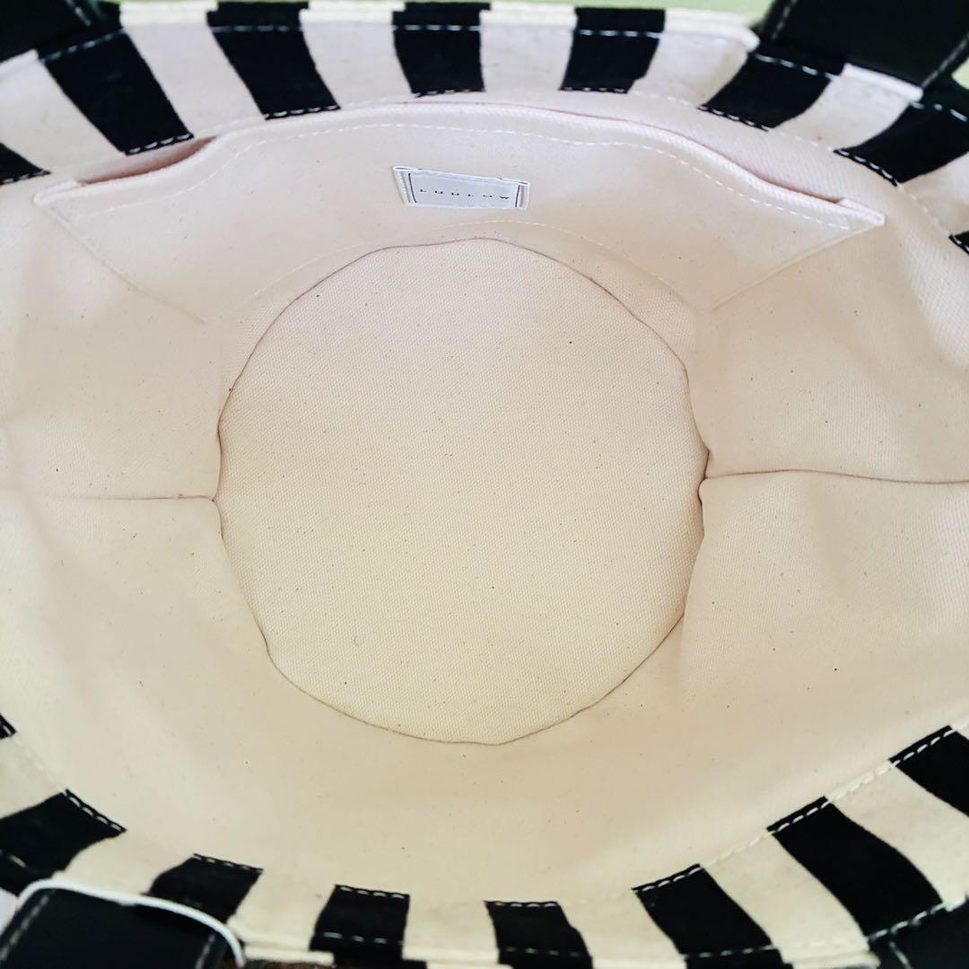 【新品タグ付き】LUDLOW ラドロー　キャンパストート　ストライプ