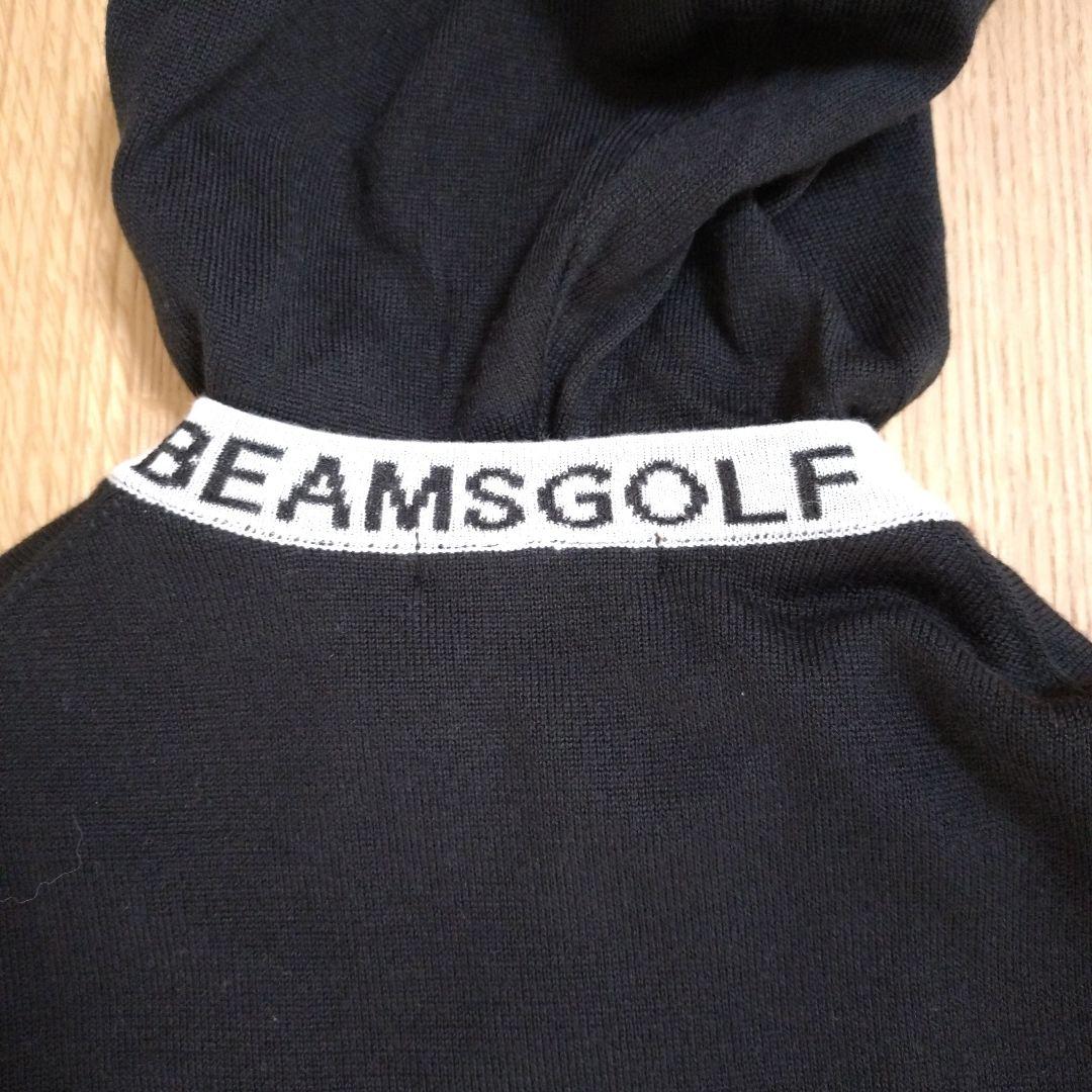 ★美品★　BEAMS GOLF レディース 裏地付きニットパーカー