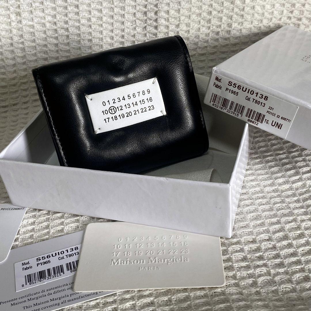 極美品✨Maison Margiela バブルデザイン 三つ折り財布
