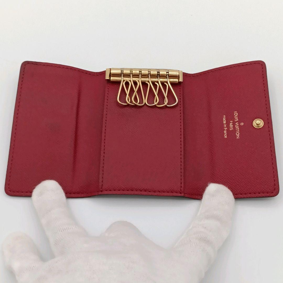 ルイヴィトン ミュルティクレ6 モノグラム フューシャ キーケース