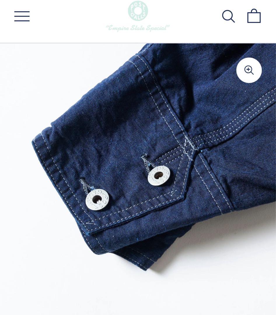 ジャケット・アウター POST OVERALLS Engineer's Jacket DV