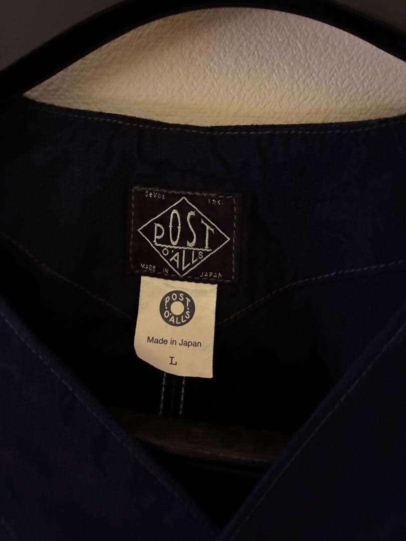 ジャケット・アウター POST OVERALLS Engineer's Jacket DV
