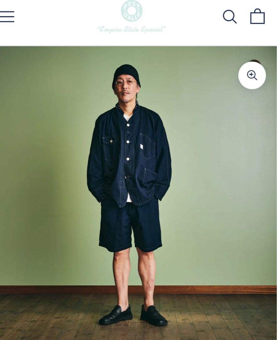 ジャケット・アウター POST OVERALLS Engineer's Jacket DV