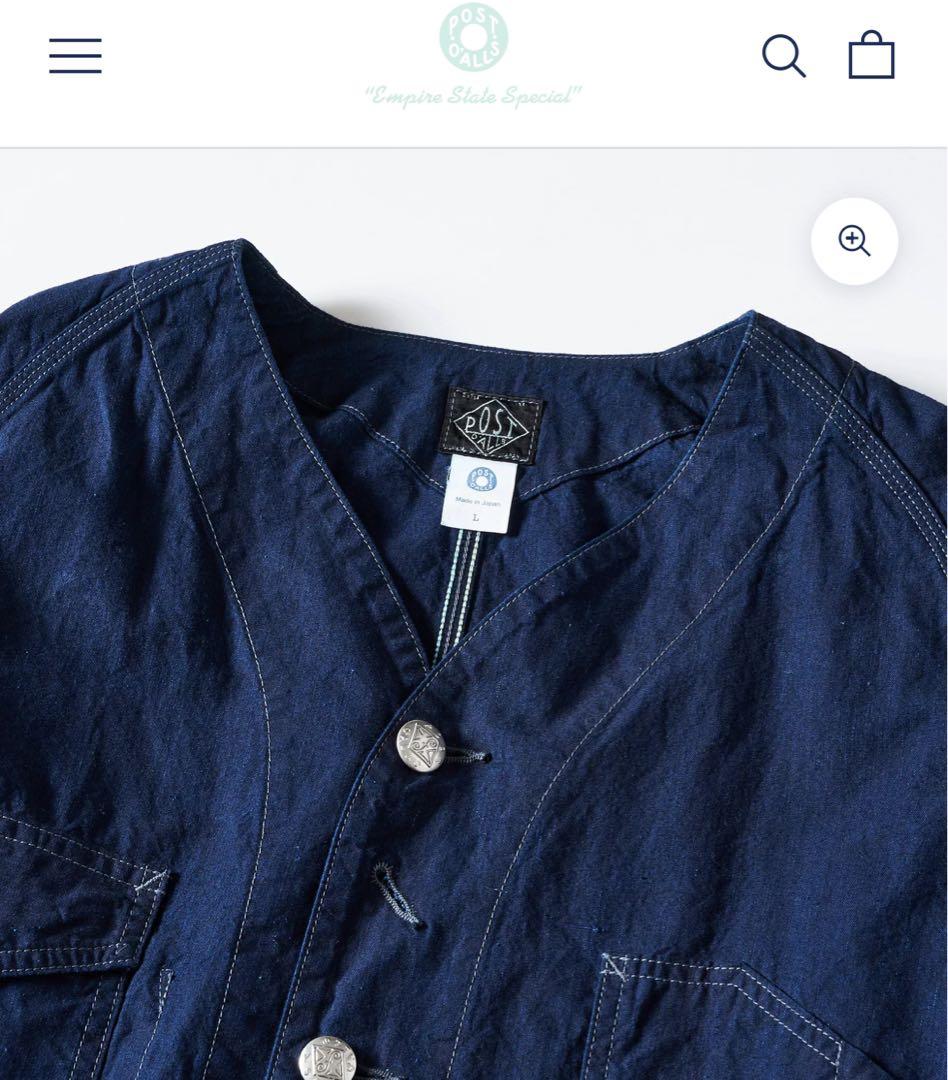 ジャケット・アウター POST OVERALLS Engineer's Jacket DV