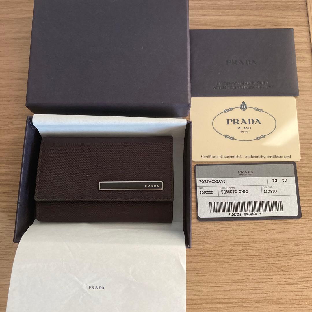 PRADA テスート 6連キーケース　MOSTO