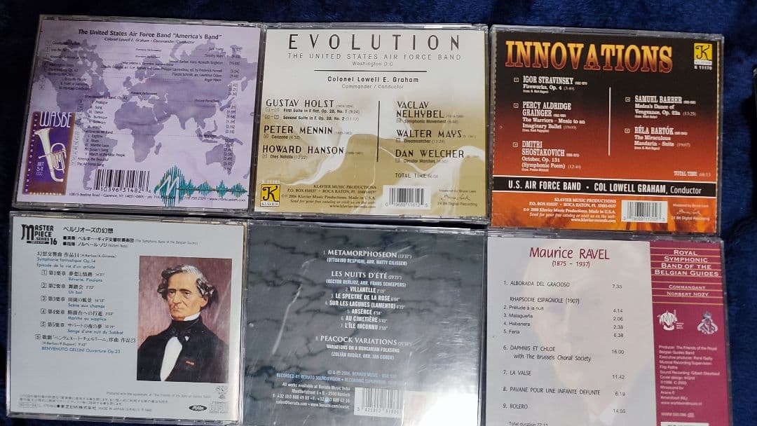 吹奏楽CD 18タイトルセット　アメリカ空軍　パリ・ギャルド　ギィデ