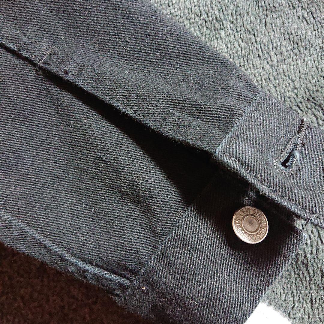 Levi's トラッカージャケット ブラック (3rd型)