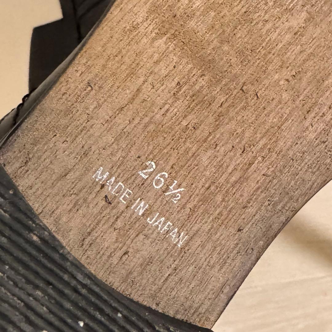 ★美品★ フープディドゥ ポインテッドトゥ シューズ 26.5㎝ ブラック