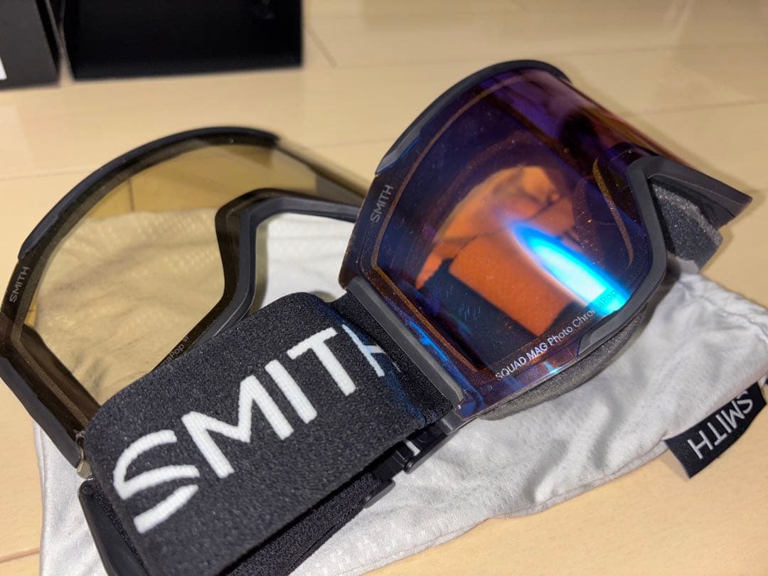 24-25model Smith スカッドマグ(スペアクリアレンズ付)