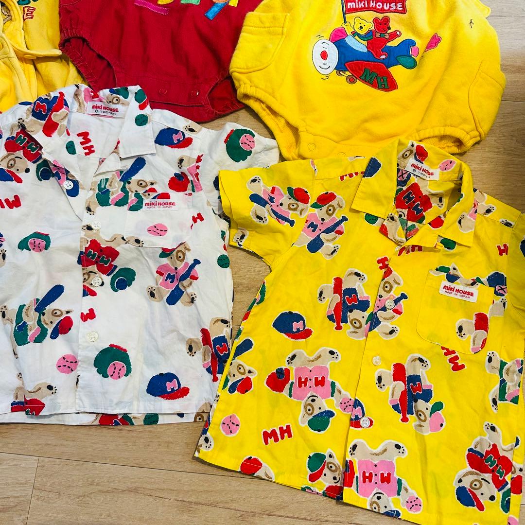 ファミリアミキハウス　セット7点　80cm