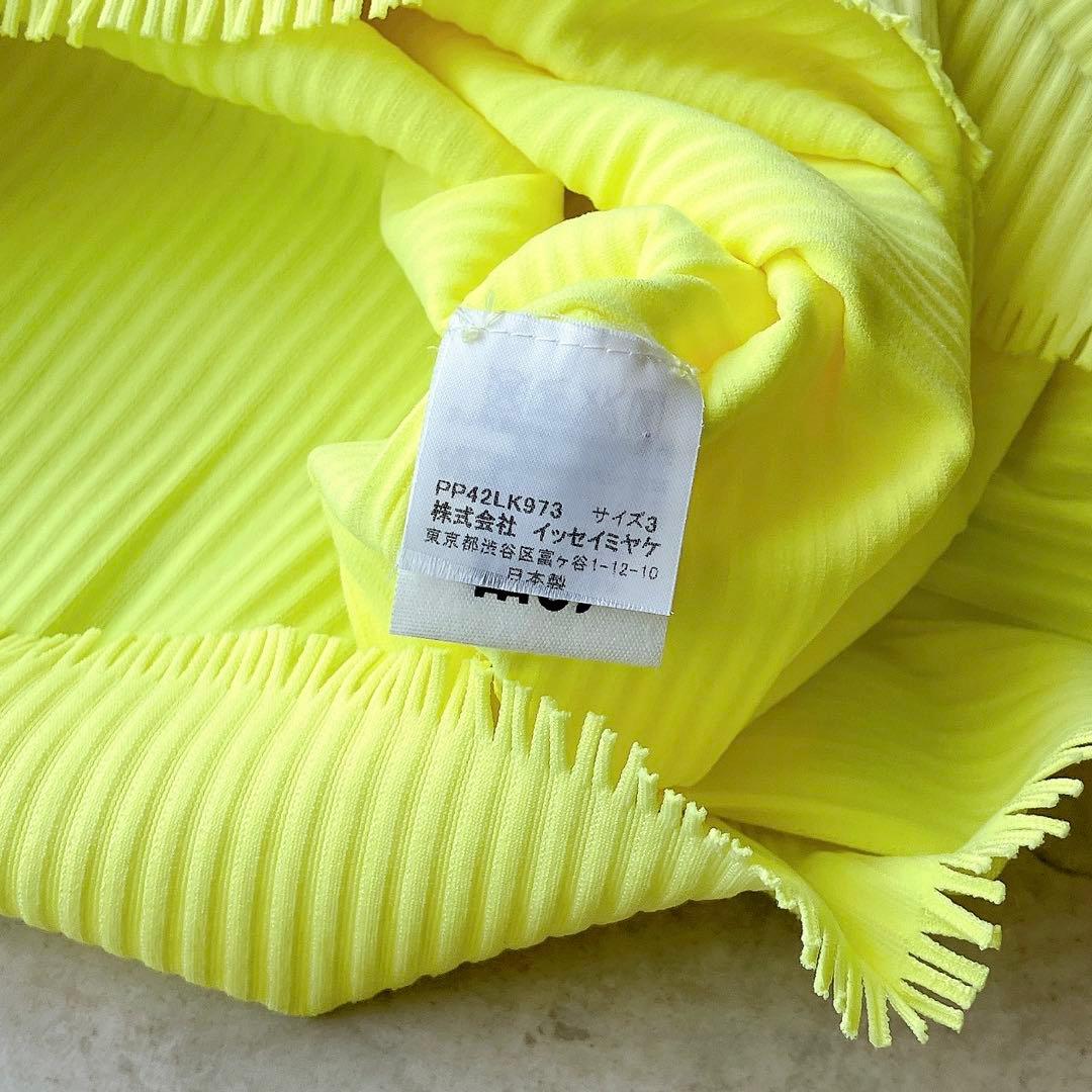 PLEATS PLEASE イッセイミヤケ ハイネック 半袖カットソー サイズ3