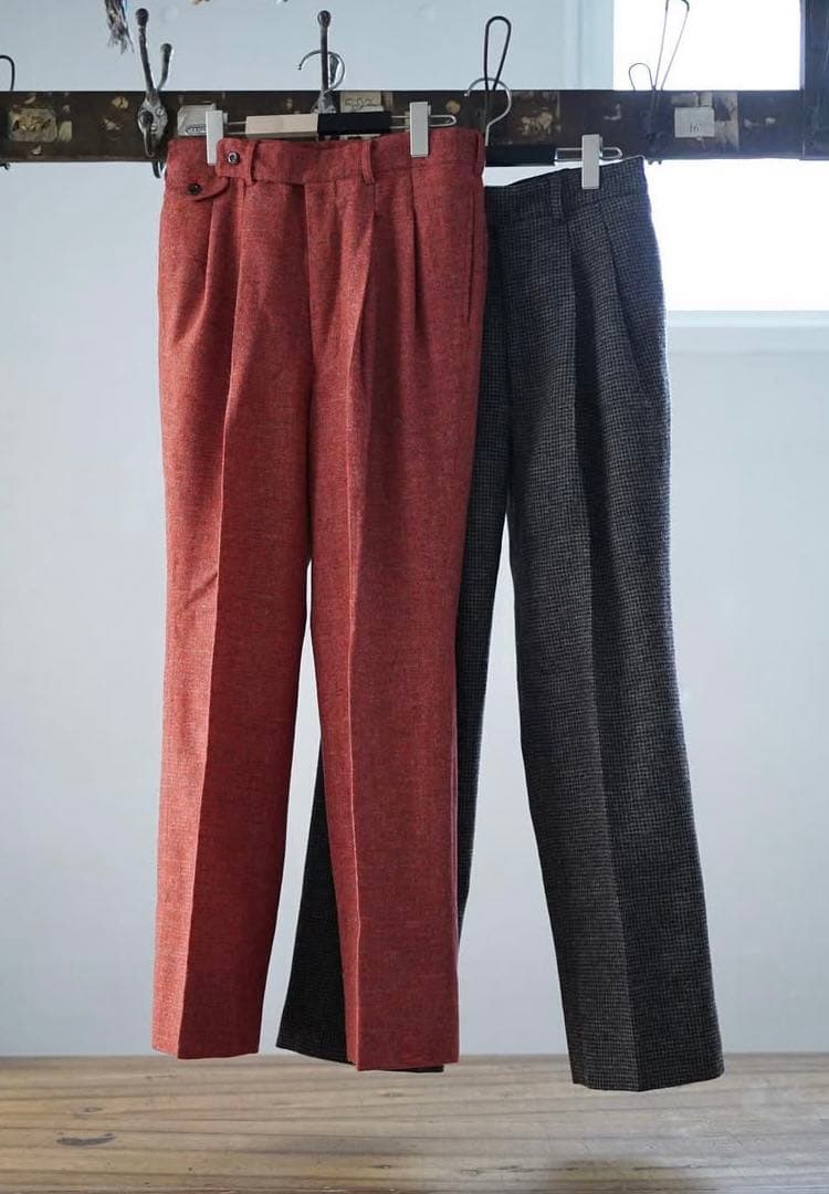 jun mikami ツイードパンツ