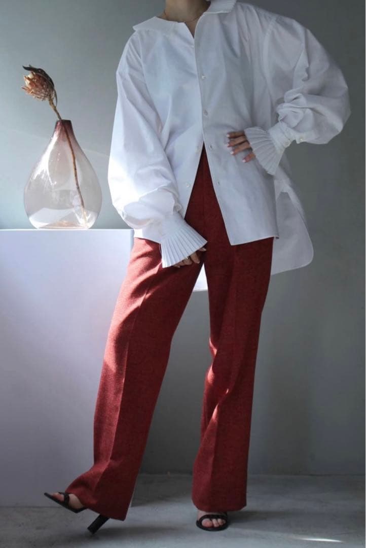 jun mikami ツイードパンツ