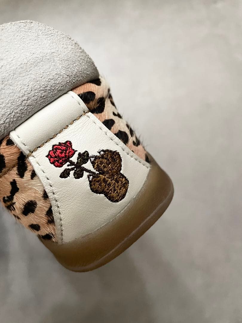 adidas GAZELLE LO PRO W レオパード スニーカー 22.5