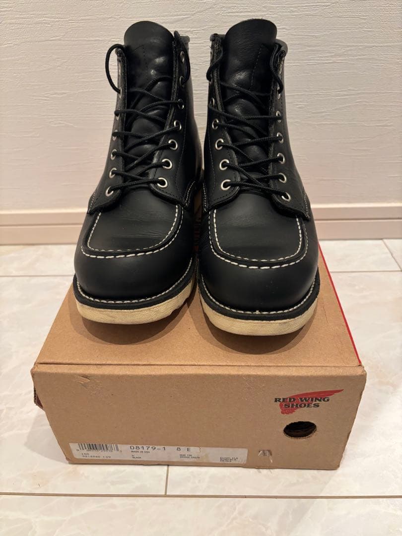RED WING SHOES 8179 ブラック　8E