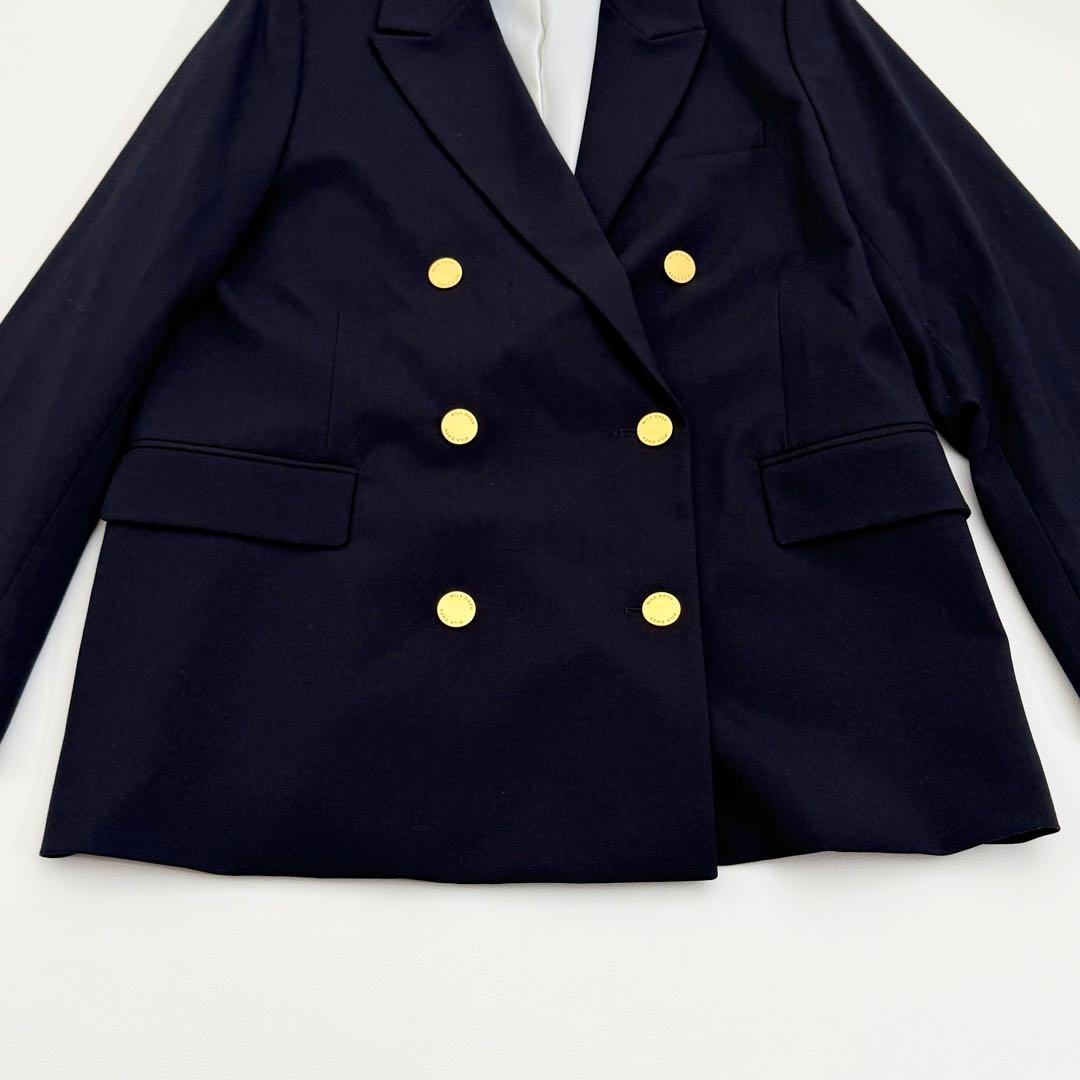 24SS✨Mila Owen 金釦ダブルブレストオーバージャケット