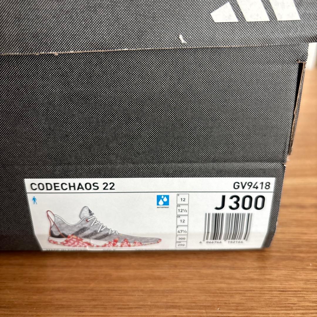 30cm　アディダス　ゴルフ　シューズ　GV9418　コードカオス22