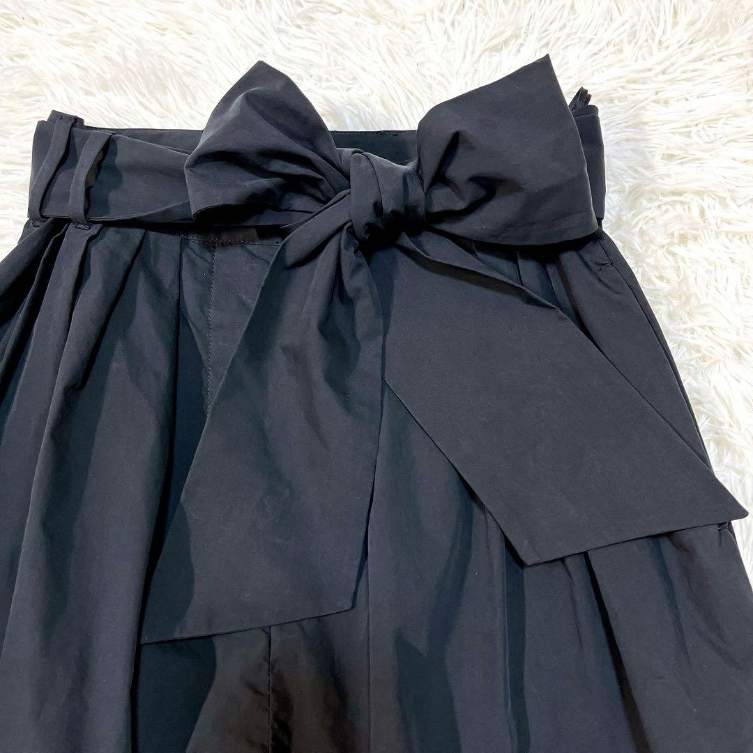 【希少・新品タグ付未使用品】MIU MIU ショートパンツ リボン ポプリン