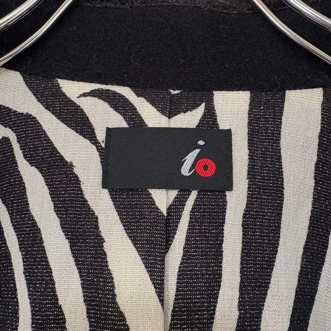 H.P.FRANCE / io アルパカ モヘア シャギー チェスターコート 2