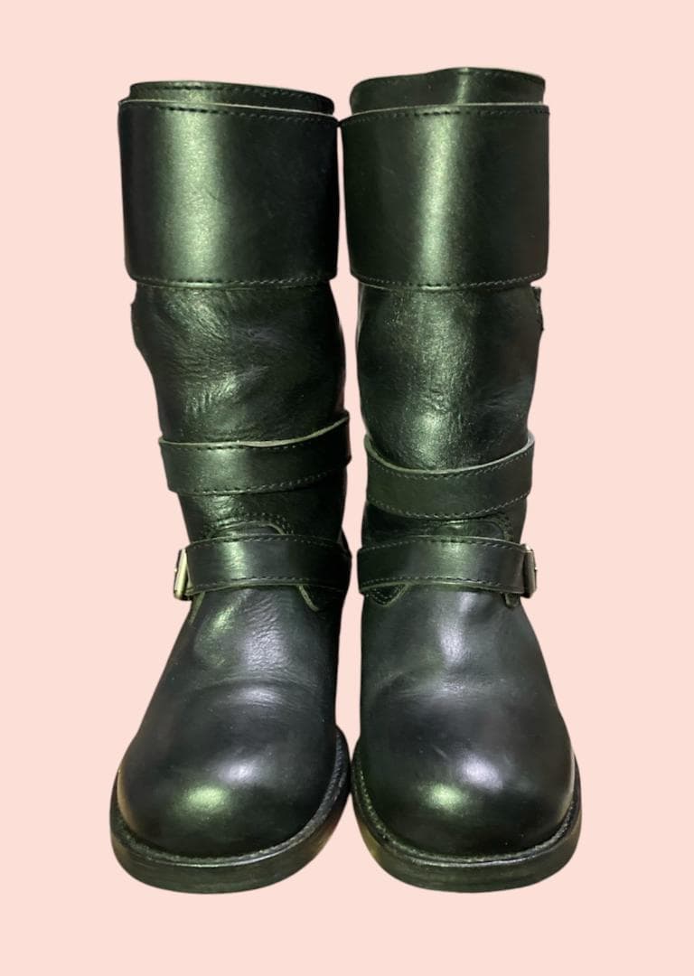 07aw JUNYA WATANABE MAN 4連ベルトバイカーロングブーツ