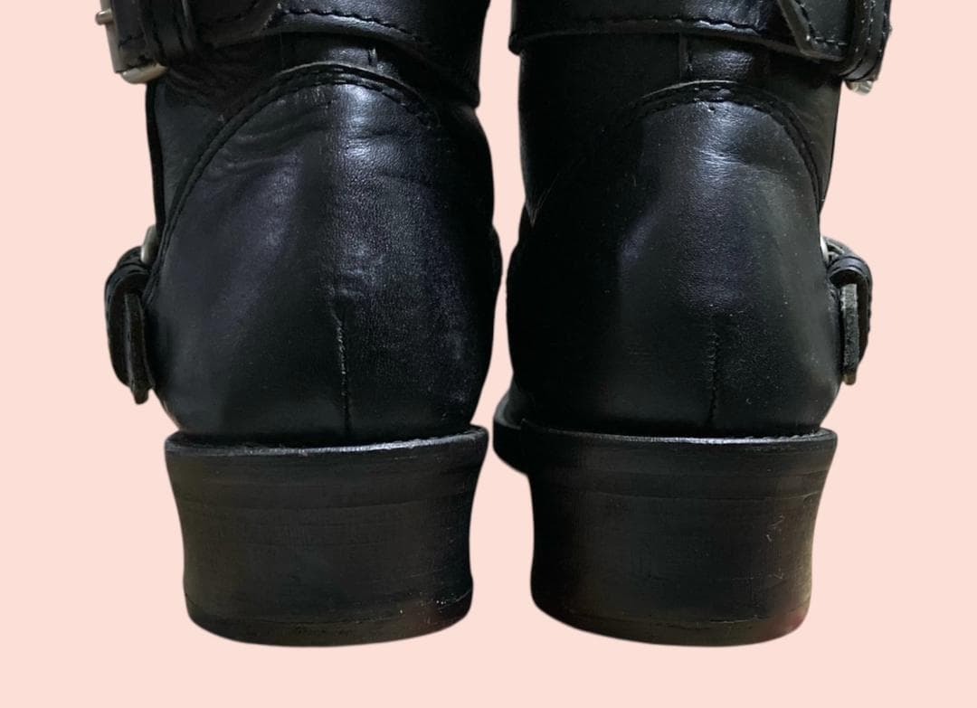 07aw JUNYA WATANABE MAN 4連ベルトバイカーロングブーツ