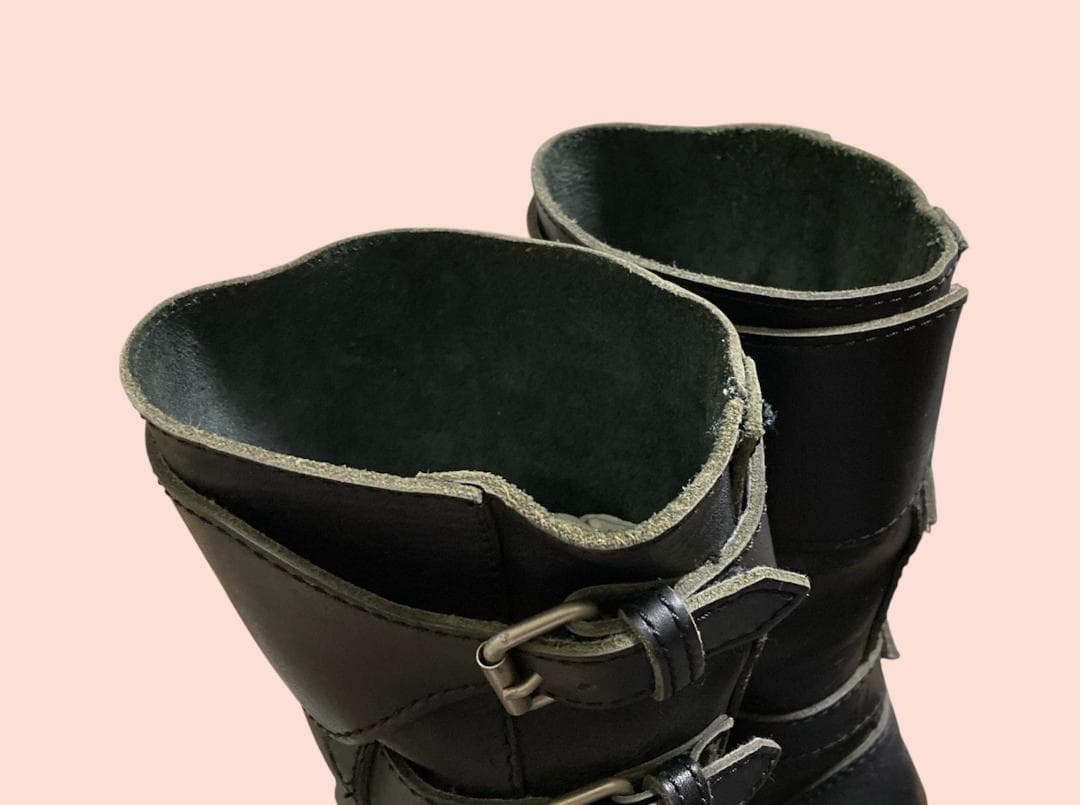 07aw JUNYA WATANABE MAN 4連ベルトバイカーロングブーツ