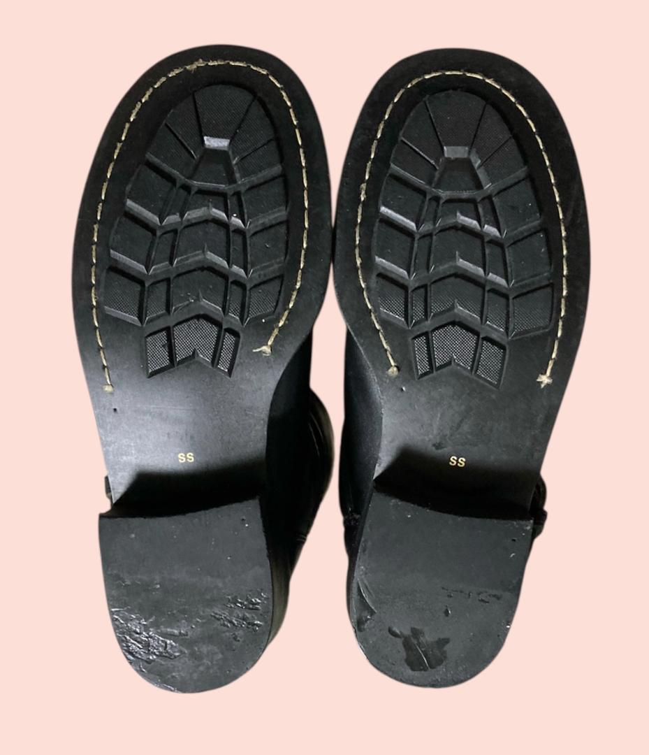 07aw JUNYA WATANABE MAN 4連ベルトバイカーロングブーツ