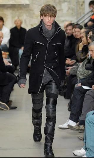 07aw JUNYA WATANABE MAN 4連ベルトバイカーロングブーツ