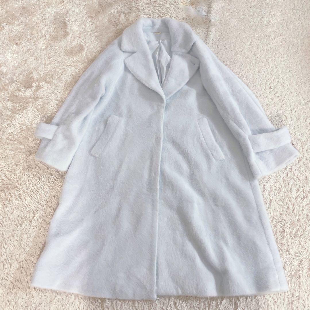 2025AW SNIDEL シャギーロングコート