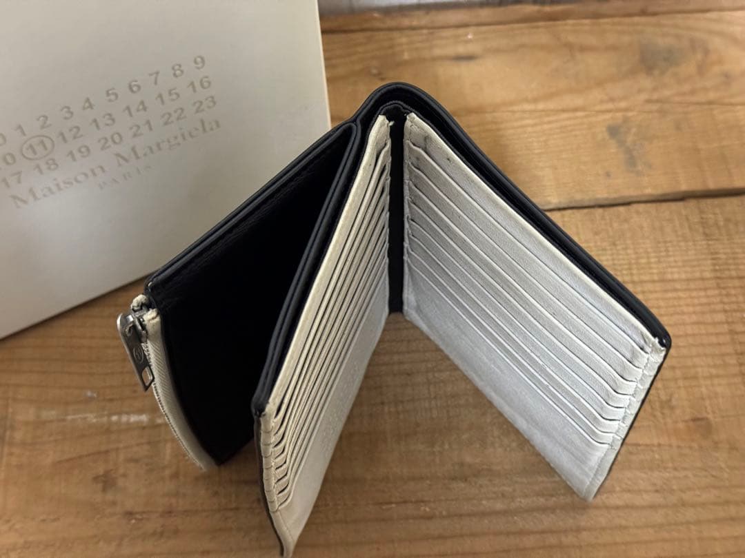 Maison Margiela 二つ折り財布 マルジェラ 廃盤 ブラック 黒