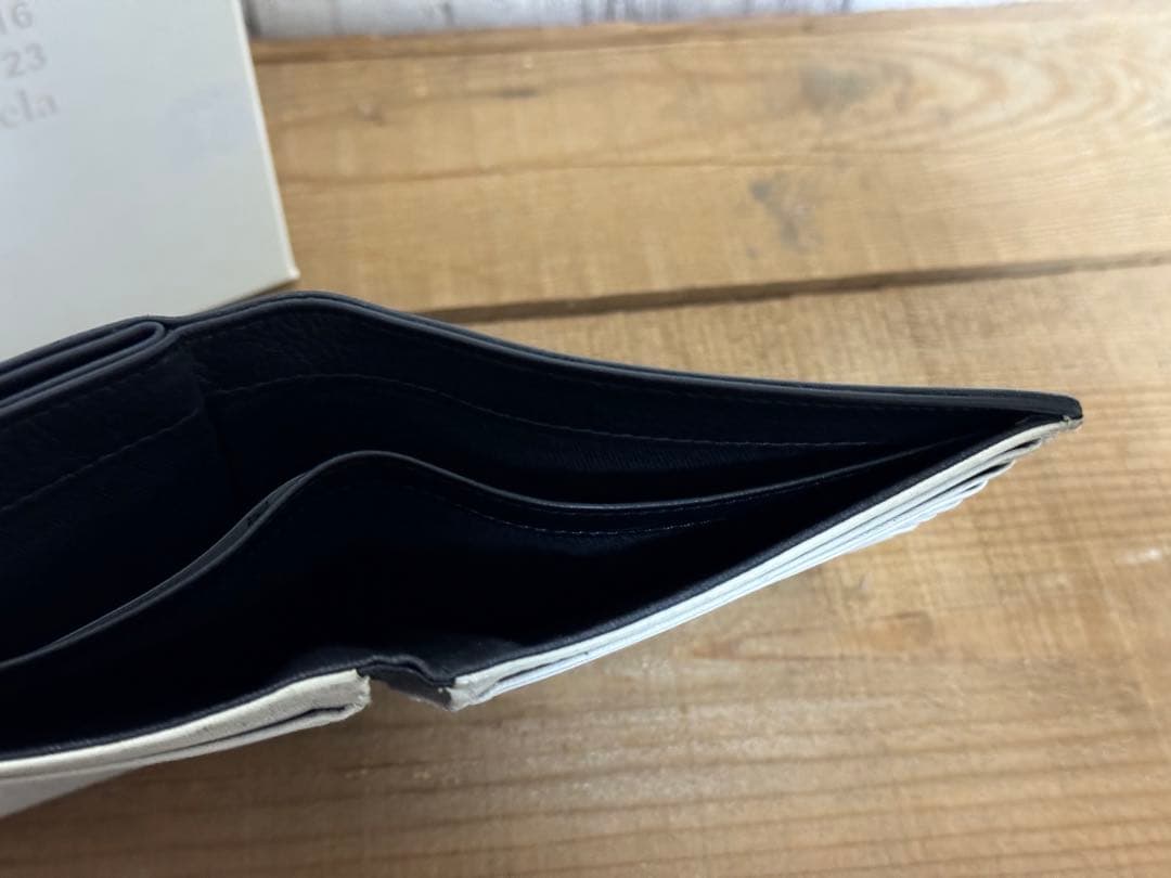 Maison Margiela 二つ折り財布 マルジェラ 廃盤 ブラック 黒