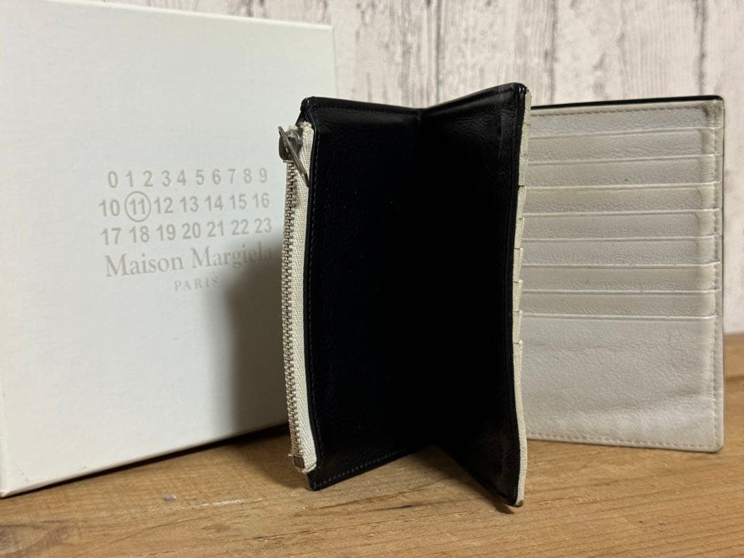 Maison Margiela 二つ折り財布 マルジェラ 廃盤 ブラック 黒