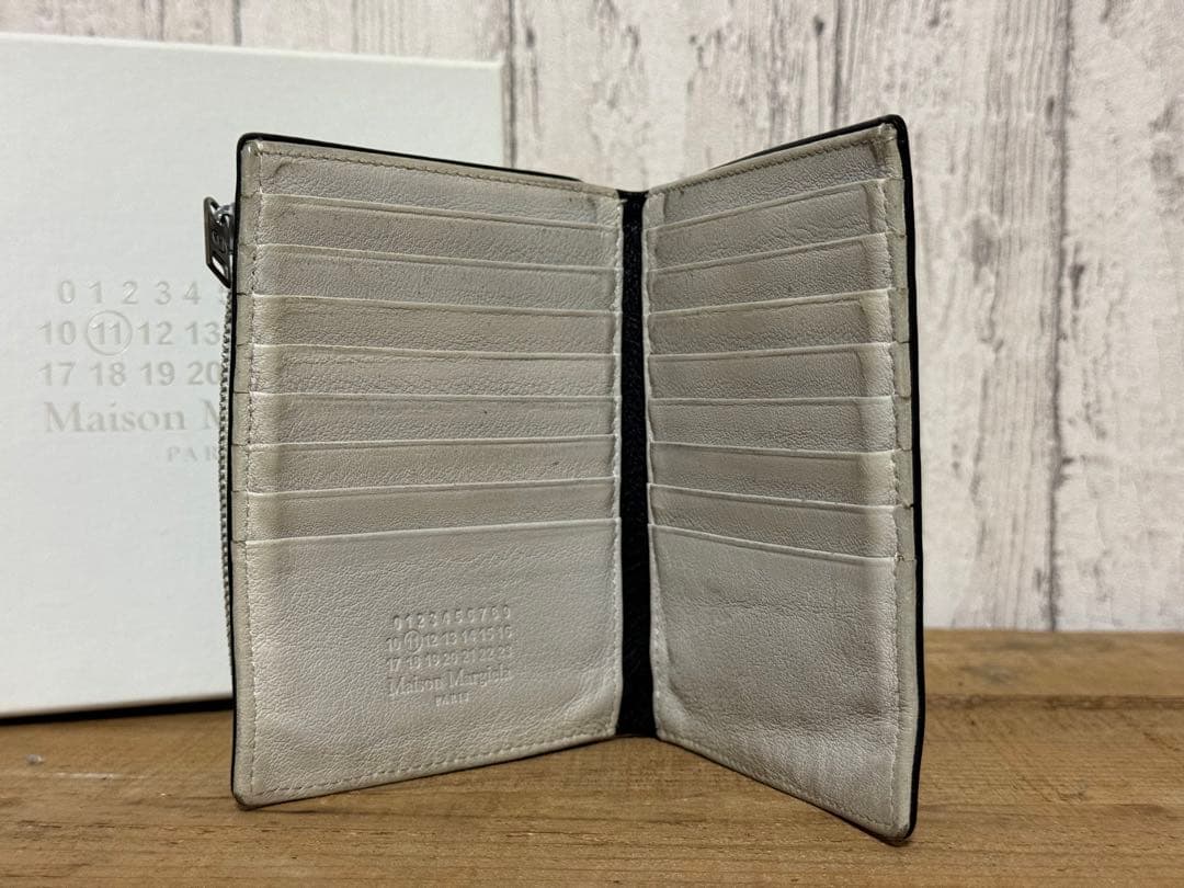 Maison Margiela 二つ折り財布 マルジェラ 廃盤 ブラック 黒