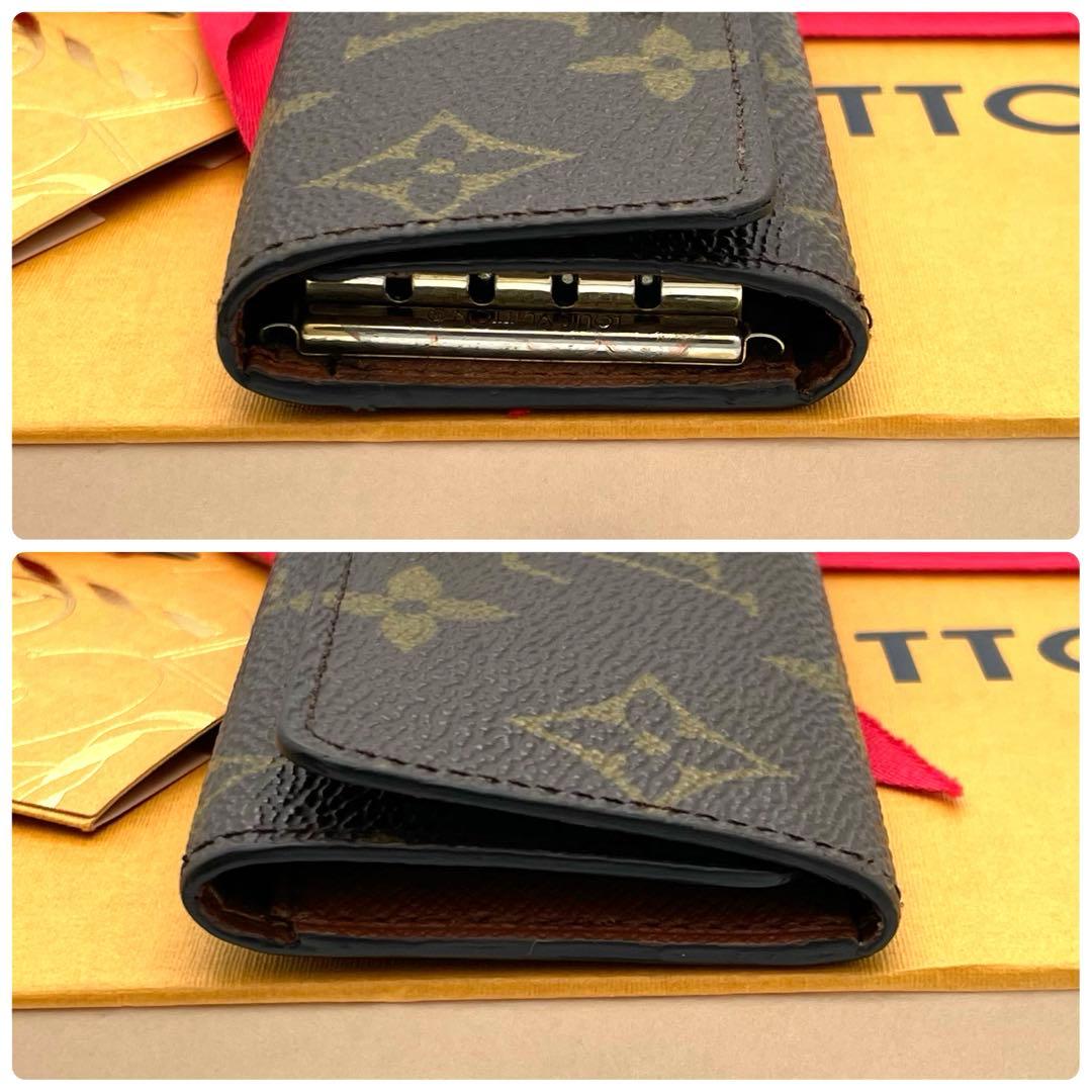 美品✨ルイヴィトン モノグラム ミュルティクレ4キーケース4連