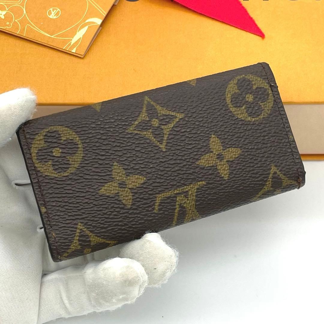 美品✨ルイヴィトン モノグラム ミュルティクレ4キーケース4連