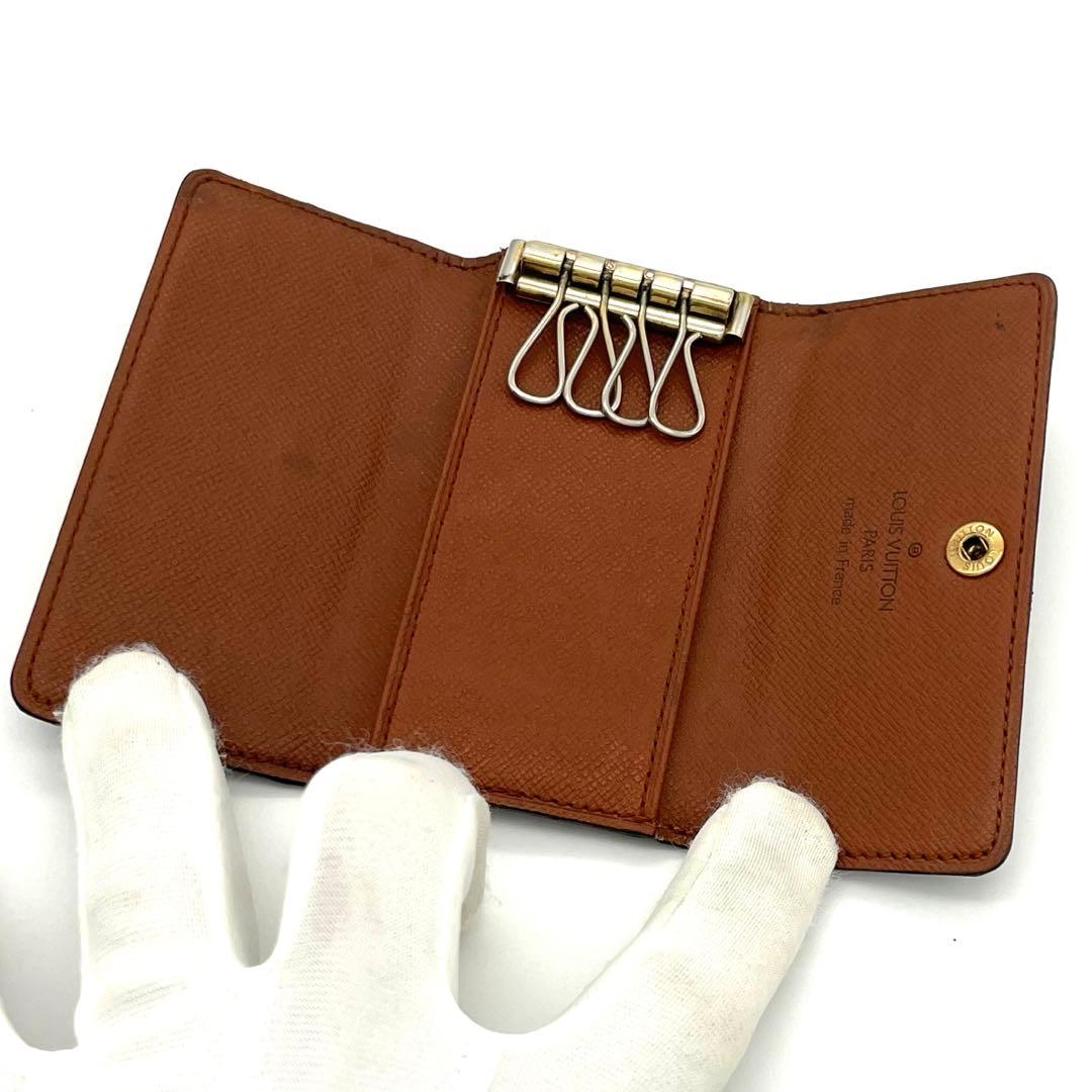 美品✨ルイヴィトン モノグラム ミュルティクレ4キーケース4連