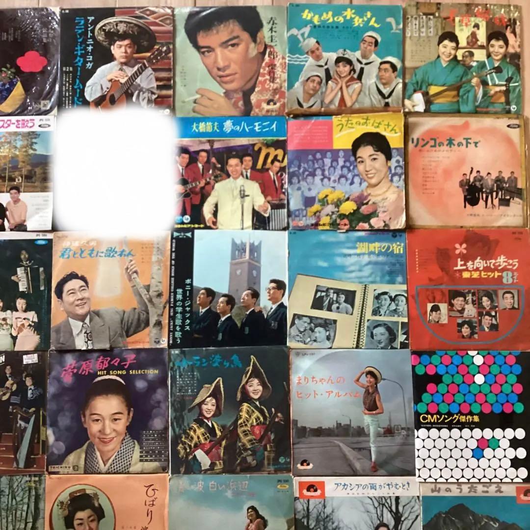 【レコード約70枚】　歌謡　10インチレコード　和物　RE0415-1