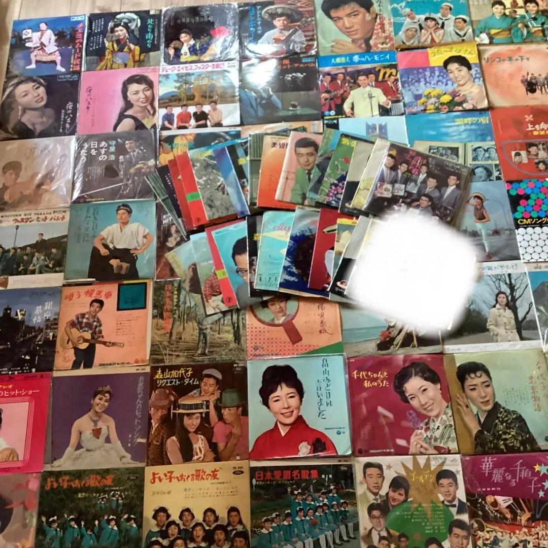 【レコード約70枚】　歌謡　10インチレコード　和物　RE0415-1