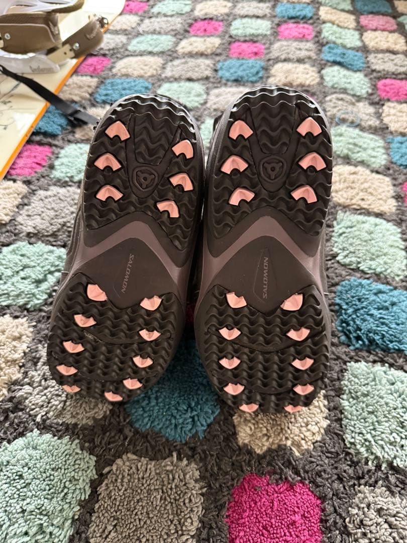SALOMON スノーボード　板/ブーツ24.5cm／バック