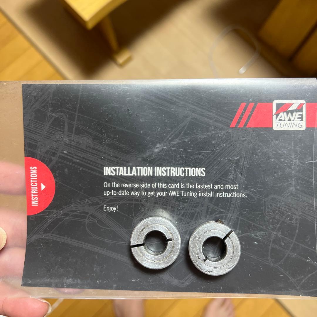 AWE TUNINGエキゾーストシステムvolkswagen golf7GTI