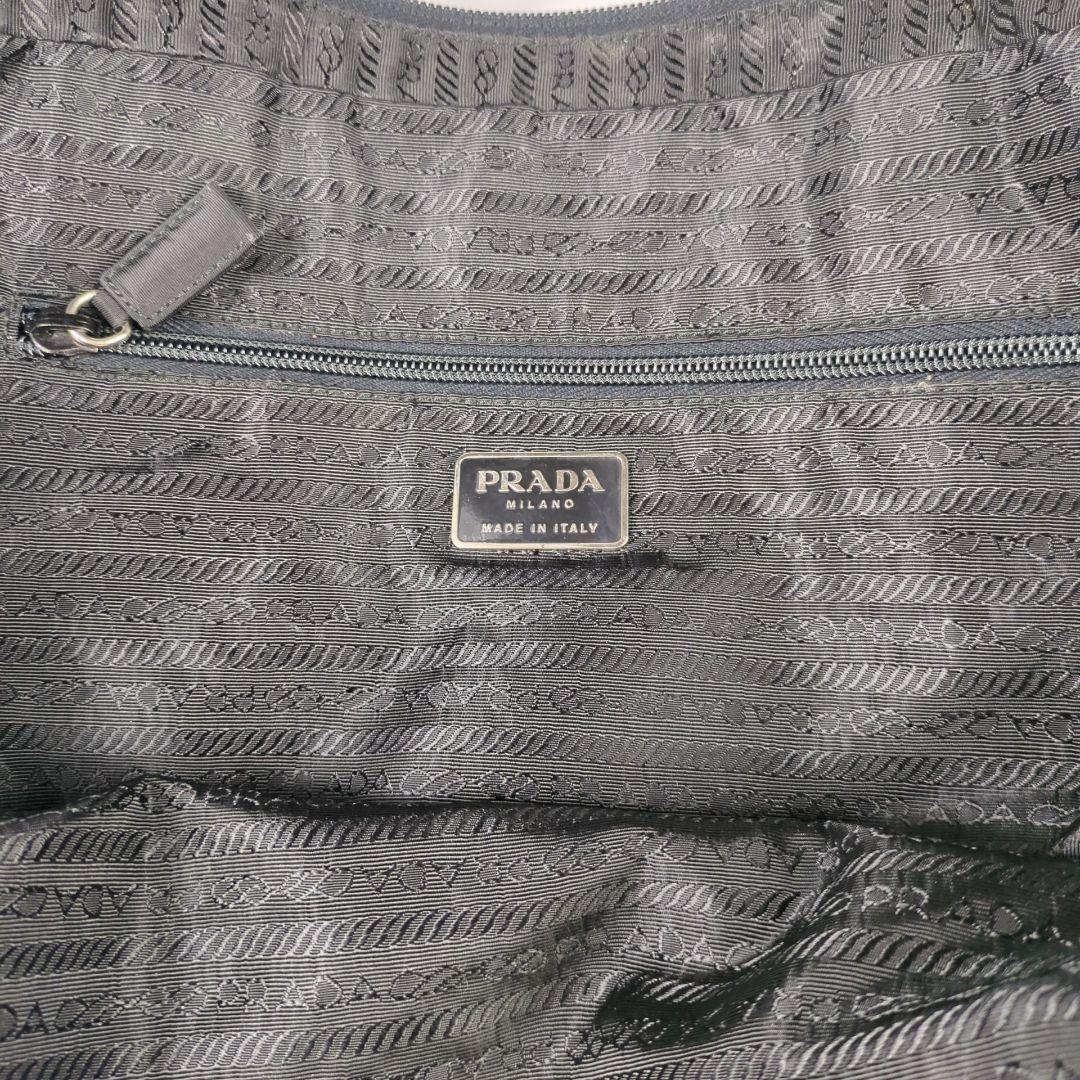 PRADA ブラック ハンドバック ナイロン ビジネスバッグ カデナ 極美品