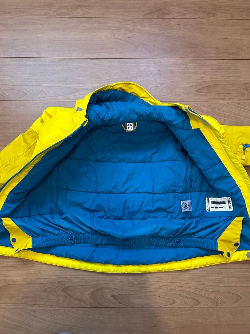 スキーウェア 上下セット 95〜115cm（110㎝）　montbell