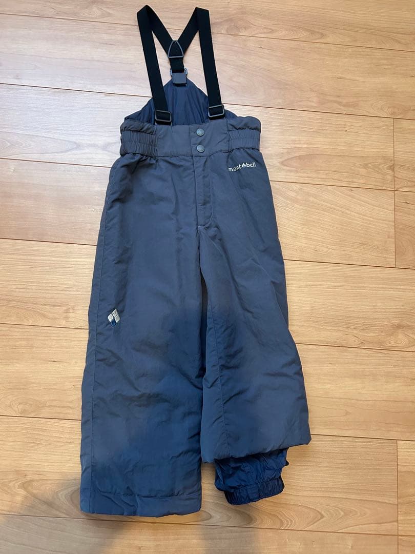 スキーウェア 上下セット 95〜115cm（110㎝）　montbell